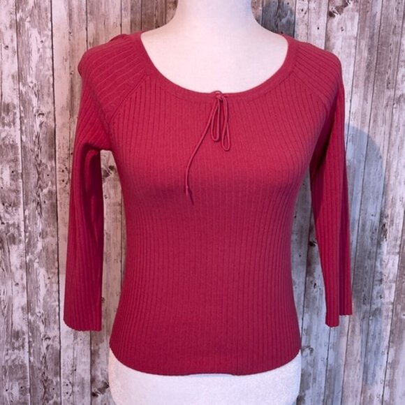 LOFT Rose Pink Sweater size Small - Picture 1 of 4